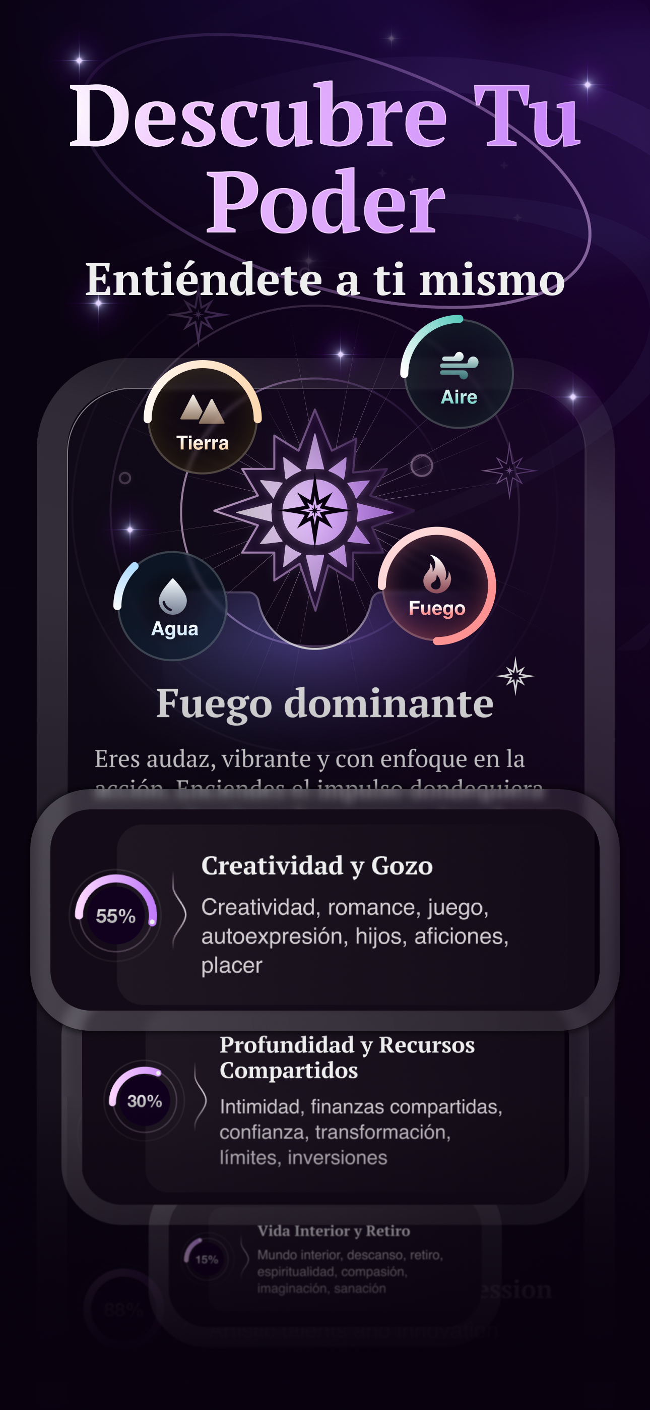 CAZIMI app screenshot – Your Pattern