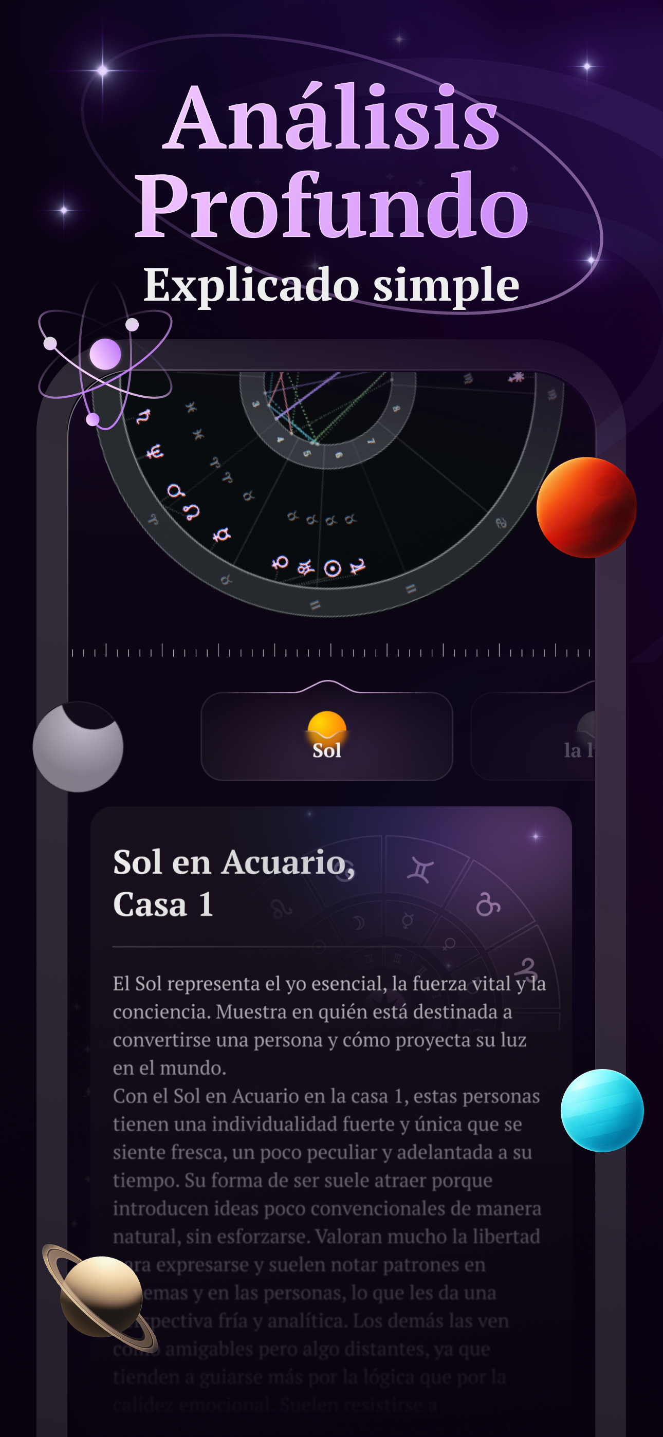 CAZIMI app screenshot – Full Chart